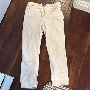 Agolde 90s Pinch Waist Cream